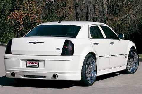 Razzi ABS Rear Lip 05-10 Chrysler 300/300C - Click Image to Close